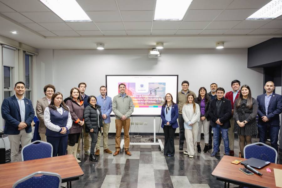 Ingeniería Industrial UFRO realiza actividades de vinculación con empleadores y alumni