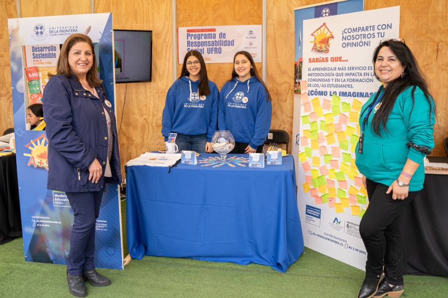 Programa de Responsabilidad Social en el Pregrado UFRO promueve la vinculación con la comunidad y aprendizajes significativos